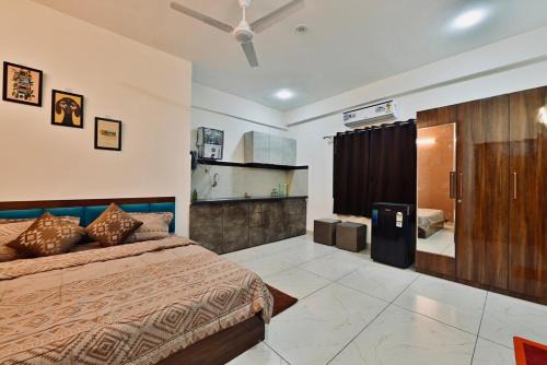 Indore Apartamento | Cozy 1 RK apartment