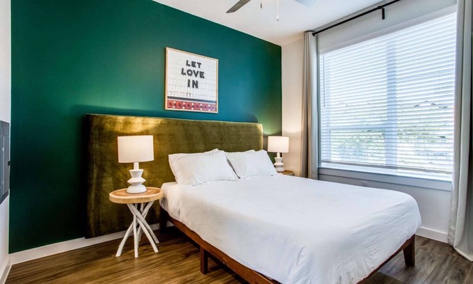 Riverside Apartamento | Cozy 1BR in Austin Riverside 3369