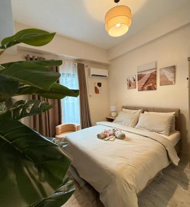 Minglanilla Apartamento | Cozy 1BR in Zef, Near Anjo World Wifi, Pool, Gym