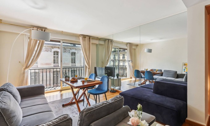 Porte-Dauphine Apartamento | Cozy 1BR Near Trocadero & Arc de Triomphe