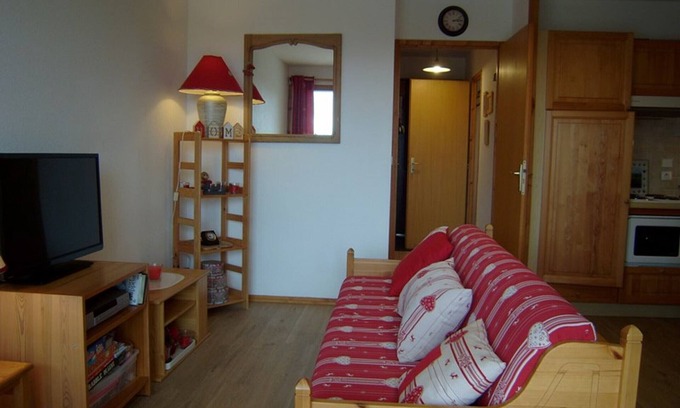 Crest-Voland Apartamento | Apartamento acogedor para 4 personas, 2 habitaciones, terraza, parking y proximidad a juegos olímpicos