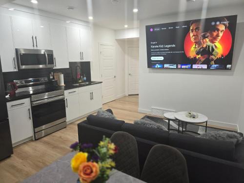 Calgary Apartamento | Cozy 2-Bedroom Basement Suite Just Minutes from the Airport