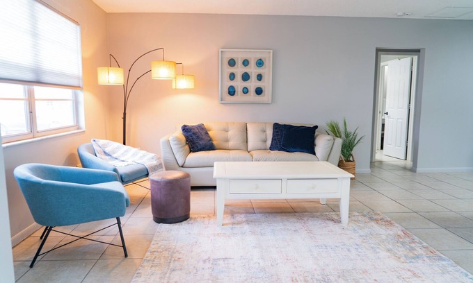 San Carlos Park Casa | Cozy 2-bedroom hideaway with WiFi, AC the heart of Fort Myers