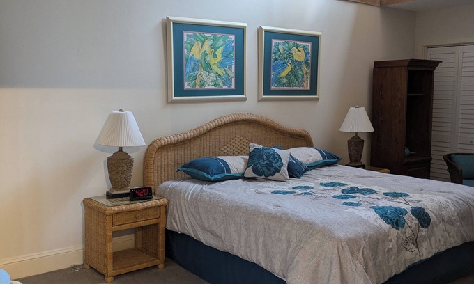St. Simons Island Condominio | Cozy 2-bedroom condo with sunroom on a beautiful golf course St. Simons Island.