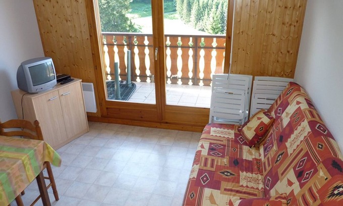 Station de Drouzin le Mont Apartamento | Apartamento con terraza, parking, 5 plazas y cerca de rutas de senderismo