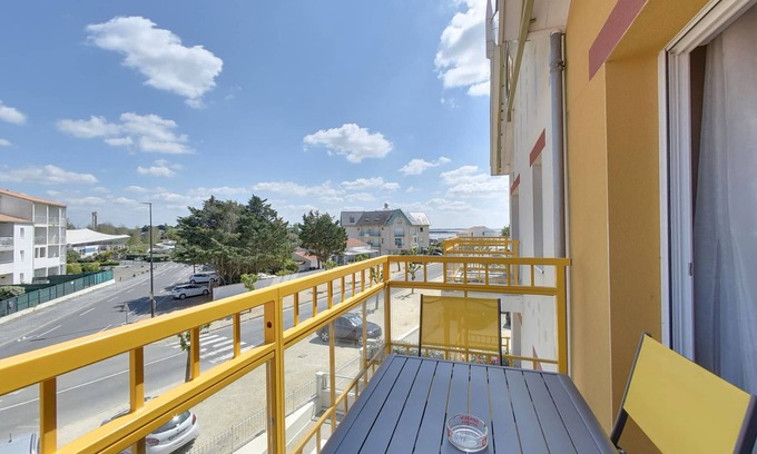 Port District Apartamento | Cómodo 2 habitaciones para 4 pers, Châtelaillon-Plage, aparcamiento