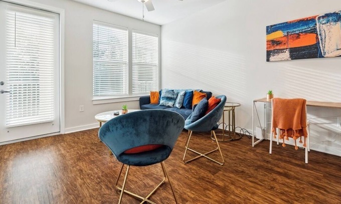 Moseley Apartamento | Cozy 2BR/2BA Apartment near Military Bases