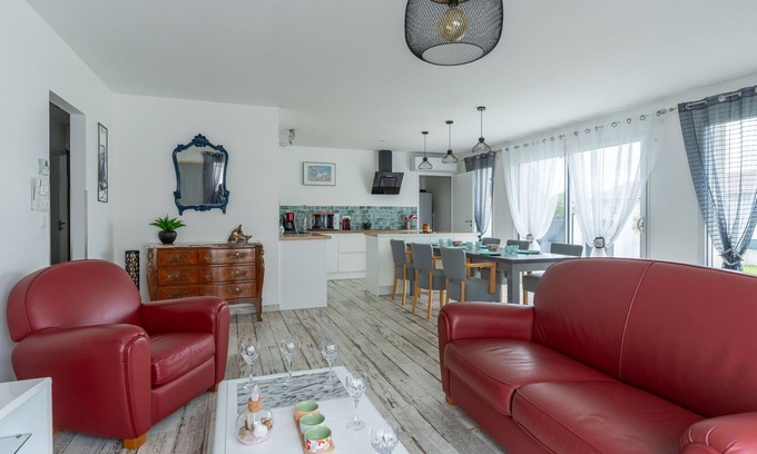 Parentis-en-Born Casa | Hermosa casa en Parentis-en-Born para 6 personas, con aire acondicionado y limpieza incluida
