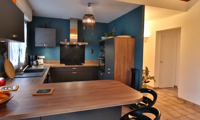 Groix Casa | Casa acogedora de 3 habitaciones, jardín, cerca de playas & pueblo, WiFi, parking