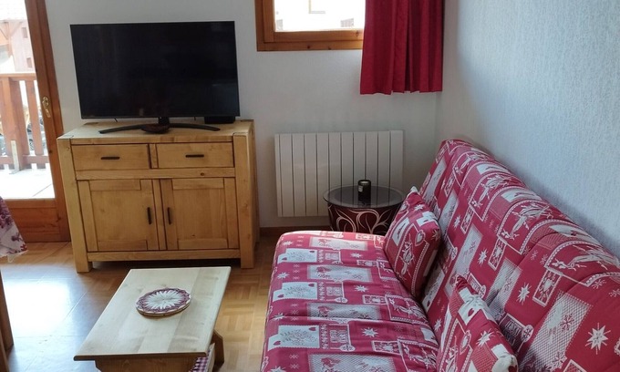 Puy-Saint-Vincent Apartamento | Ático moderno para 6 personas con balcón y vistas panorámicas en Puy-Saint-Vincent