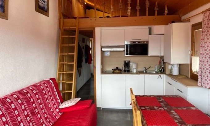 Cohennoz Apartamento | Apartamento acogedor para 4, cerca de pistas y comercios