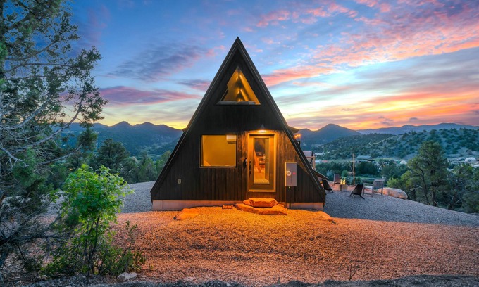 Glendale Cabina | Cozy Aframe Cabin Zen Near Zion