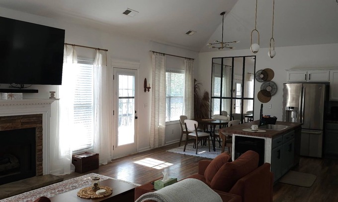 Clarksville Casa | Cozy & Airy Retreat with Lots of Character