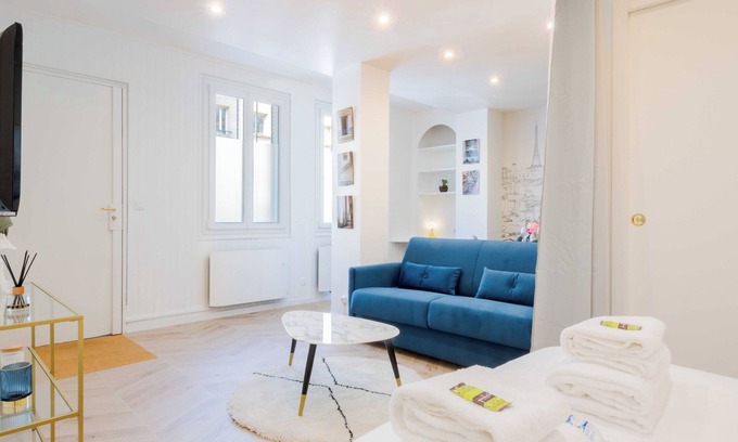 Republique–Point-du-Jour Apartamento | Cozy Apartment 1br/4p - Boulogne-billancourt