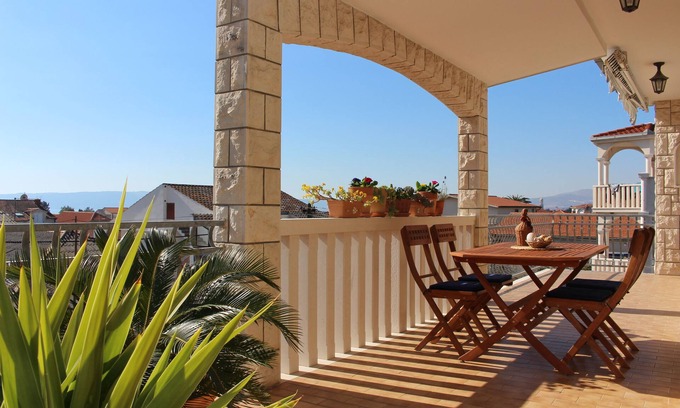 Kastela Apartamento | Acogedor apartamento Ane con vistas al mar, cerca de Split