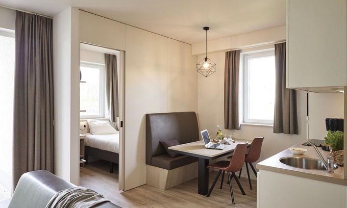 Jabbeke Apartamento | Cómodo apartamento cerca de Brujas para 4 personas