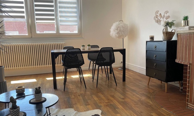 Dunkerque Centre Apartamento | Cozy Apartment Dunkirk
