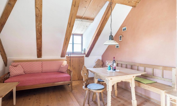 Unterammergau Apartamento | Acogedor apartamento "Ferienwohnung Wachsbichl" con vistas a la montaña