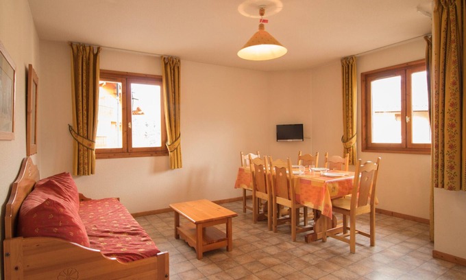 Aussois Apartamento | Acogedor apartamento en Aussois, 6 pers, cerca de transporte