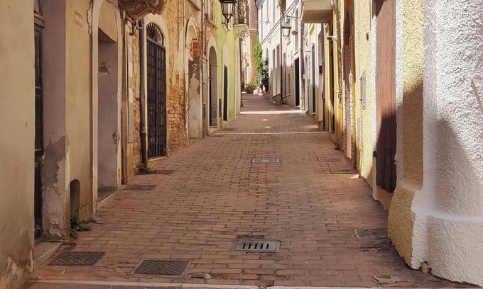 Spoltore Cama Y Desayuno | Cozy apartment in the historic city center suitable family style