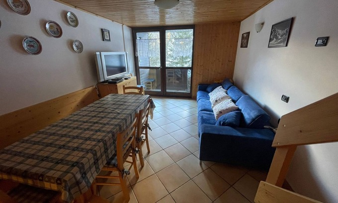 Santa Caterina Valfurva Apartamento | Cozy apartment, directly on the ski slopes