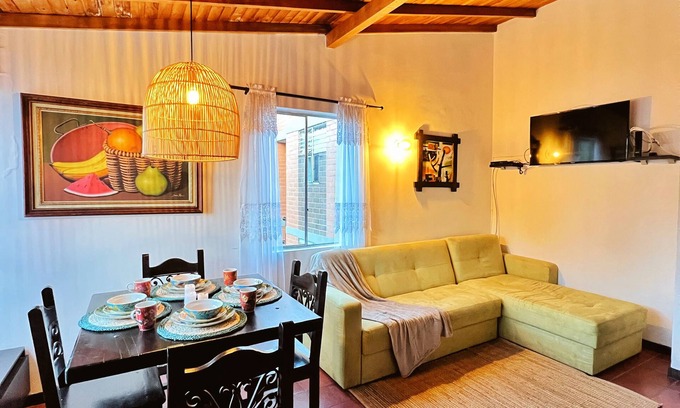 San Antonio de Pereira Apartamento | Apartamento acogedor a solo ¡20 minutos del AEROPUERTO!
