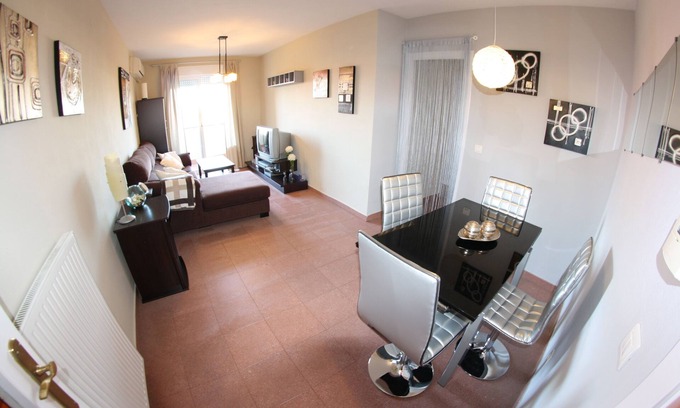 Almanjayar Condominio | Piso acogedor para visitar Granada