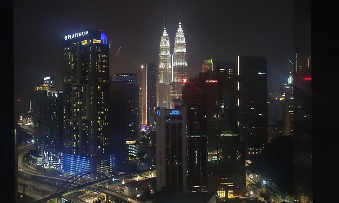 Medan Tuanku Apartamento | Acogedor apartamento con espectacular vista del horizonte de la ciudad