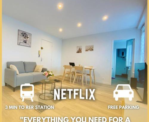Palaiseau Apartamento | Cozy appart' a deux pas de la gare - Cozy Houses