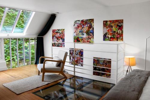 Butte-aux-Cailles Apartamento | Cozy Artist Loft