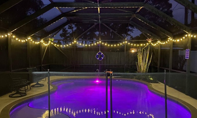 Venice East Casa | Cozy beach house with HEATED pool (2 bed/2 baths)