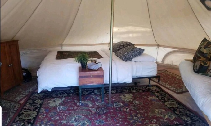 Pauma Valley Cabina | Cozy Bell Tent in Palomar Mountains