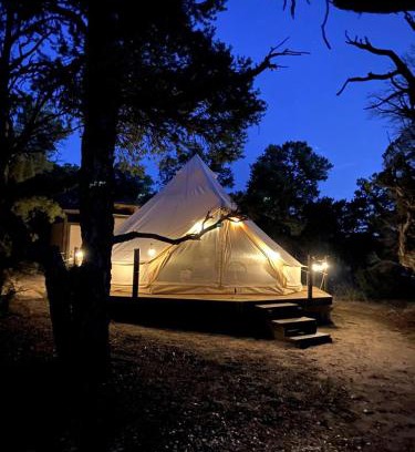 Duchesne Otro | Cozy Bell Tents Excellent for a Glamping Experience and Hiking in Duchesne, Utah
