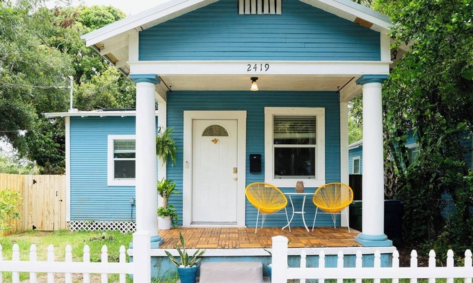 Ybor City Casa | Cozy Bungalow 1 mile from Tampa