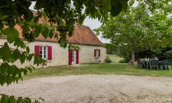 Saint-Crepin-d'Auberoche Cabaña | Casa rural encantadora cerca de Périgueux con jardín cerrado y barbacoa