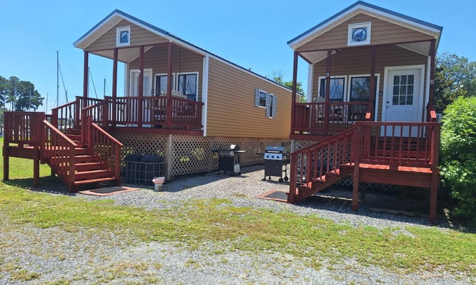 Oriental Cabina | Cozy cabin #2 on Neuse River in charming Oriental