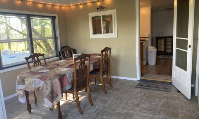 Neillsville Casa | Cozy Cabin/House on 12 acres near UTV trails/Lake/Hunting land