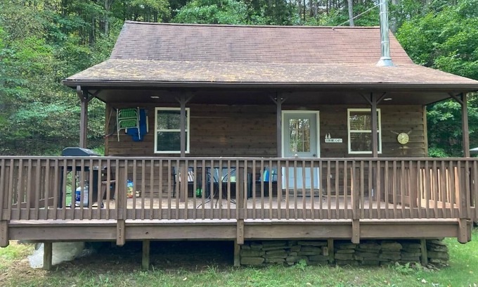 Great Valley Cabina | Cozy Cabin in the woods 2 br + 1 loft br, 1 bath. Large deck, beautiful views