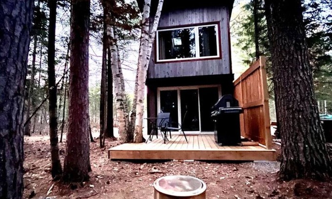 Dwight Apartamento | Cozy cabin on Oxtongue River; Heron Cottage