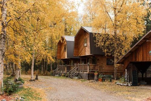Wasilla Chalet De Esquí | Cozy Cabin on Wooded Property