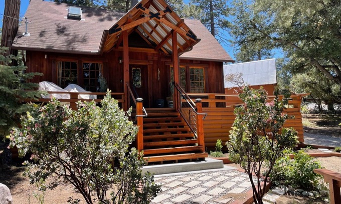 Pine Cove Cabina | Cozy cabin retreat nestled among forest trees