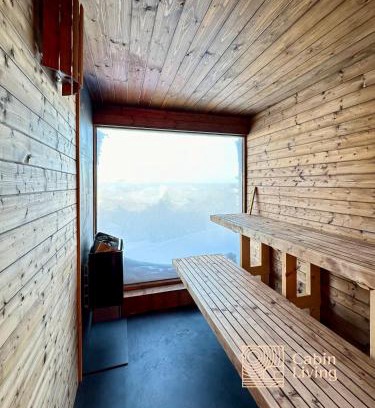 Flesberg Casa | cozy cabin with panoramic views and sauna at Blefjell
