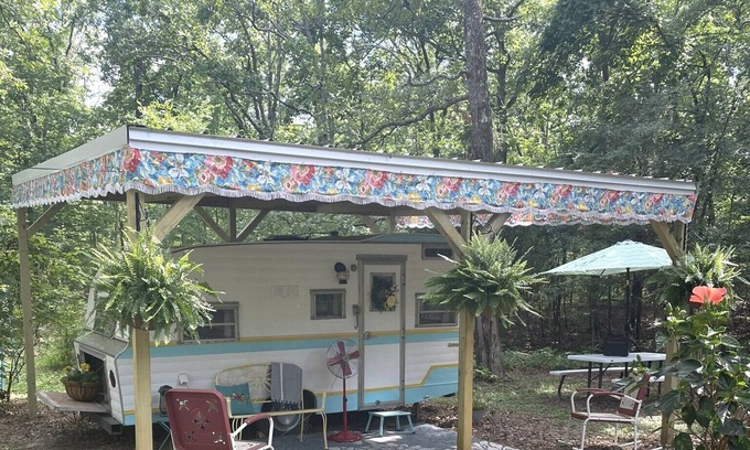 Farmington Casa | Cozy Camper in the Woods w/ Trails & Fishing Pond - showcased by HGTV!