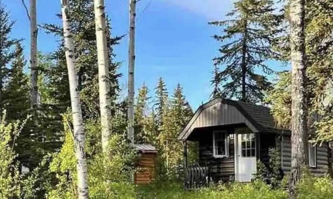 Sheridan Lake Cabina | Cozy cedar cabin on 2 acres at Sheridan Lake