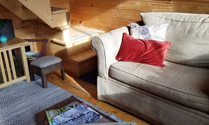 Stockbridge Chalet De Esquí | Acogedor y encantador chalet de Vermont cerca de 5 áreas de esquí principales para 5 personas