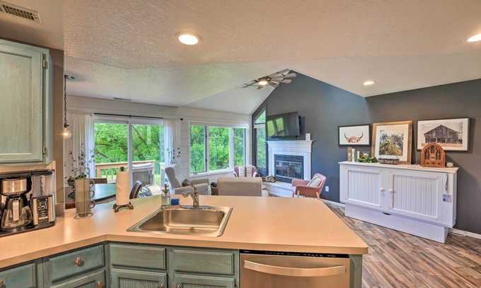 The Galena Territory Casa | Cozy-Chic Escape: Private Deck + Resort Perks