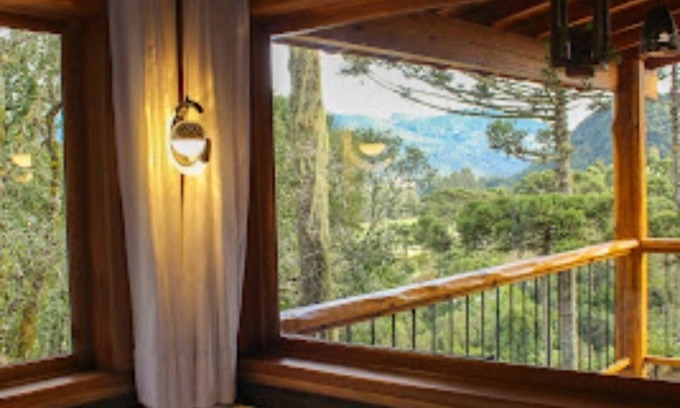 Urubici Cabina | Cozy couple's cabin with hot tub, air conditioning, and breakfast