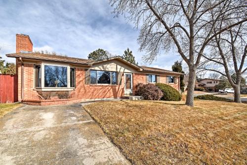 West Colorado Springs Casa | Cozy CO Springs Home 4 Mi to Garden of the Gods!