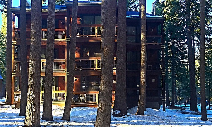 Truckee Apartamento | Hermoso condominio en un tranquilo entorno de bosque, mascotas, paseo rápido a la aldea