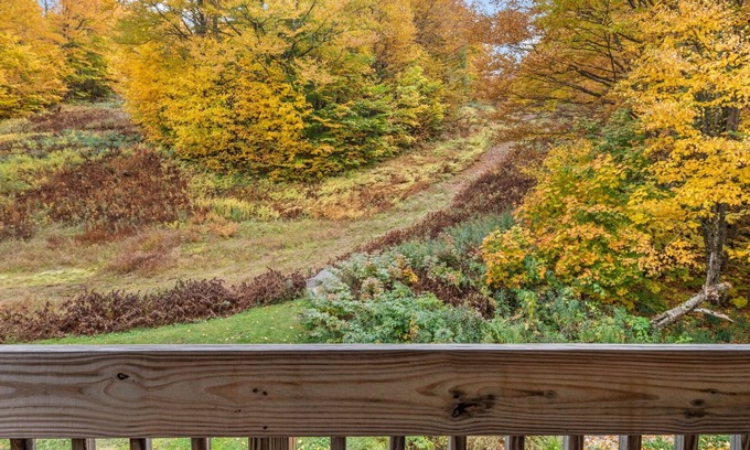 Bolton Valley Condominio | Cozy condo w/ patio & mountain views